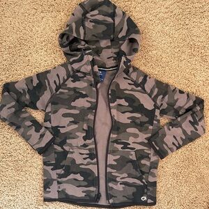 GAP Camouflage Kids Hoodie - Black and Gray
